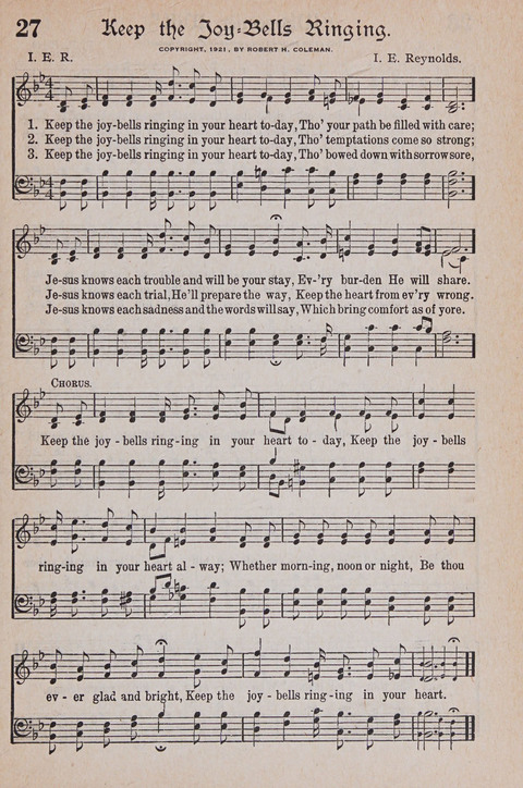Kingdom Songs: the choicest hymns and gospel songs for all the earth, for general us in church services, Sunday schools, and young people meetings page 32