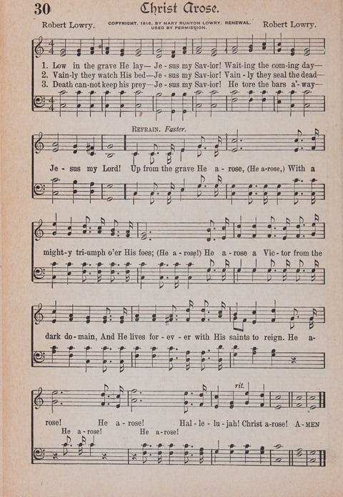 Kingdom Songs: the choicest hymns and gospel songs for all the earth, for general us in church services, Sunday schools, and young people meetings page 35