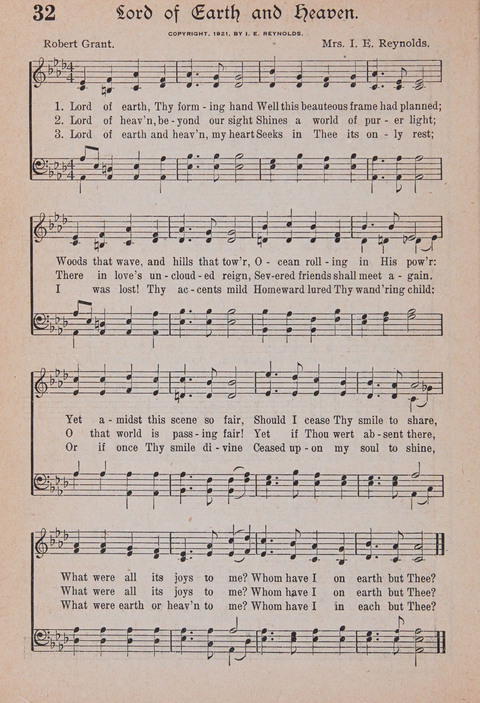 Kingdom Songs: the choicest hymns and gospel songs for all the earth, for general us in church services, Sunday schools, and young people meetings page 37