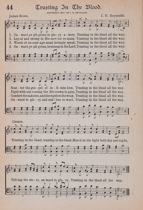 Kingdom Songs: the choicest hymns and gospel songs for all the earth, for general us in church services, Sunday schools, and young people meetings page 49