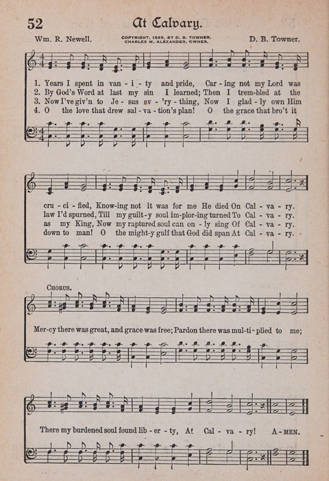 Kingdom Songs: the choicest hymns and gospel songs for all the earth, for general us in church services, Sunday schools, and young people meetings page 57