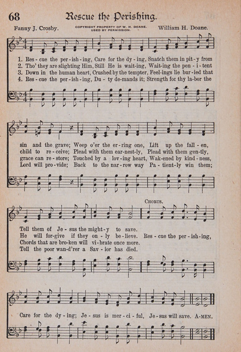 Kingdom Songs: the choicest hymns and gospel songs for all the earth, for general us in church services, Sunday schools, and young people meetings page 73