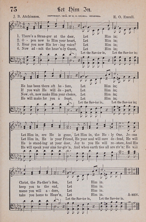 Kingdom Songs: the choicest hymns and gospel songs for all the earth, for general us in church services, Sunday schools, and young people meetings page 80