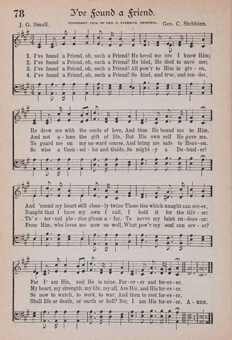 Kingdom Songs: the choicest hymns and gospel songs for all the earth, for general us in church services, Sunday schools, and young people meetings page 83