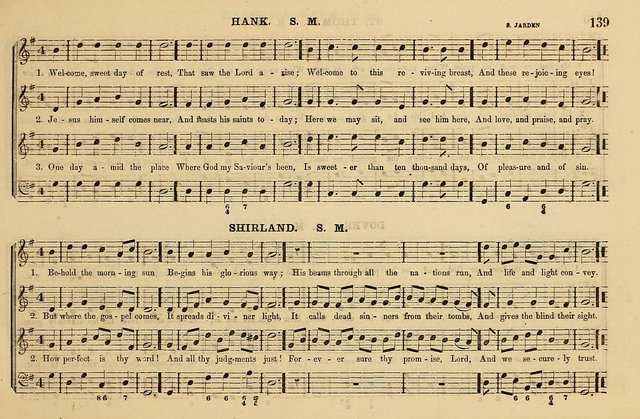 The Key-Stone Collection of Church Music: a complete collection of hymn tunes, anthems, psalms, chants, & c. to which is added the physiological system for training choirs and teaching singing schools page 139