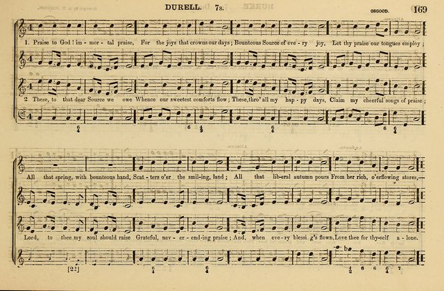 The Key-Stone Collection of Church Music: a complete collection of hymn tunes, anthems, psalms, chants, & c. to which is added the physiological system for training choirs and teaching singing schools page 169