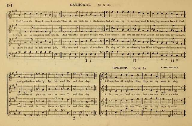 The Key-Stone Collection of Church Music: a complete collection of hymn tunes, anthems, psalms, chants, & c. to which is added the physiological system for training choirs and teaching singing schools page 184