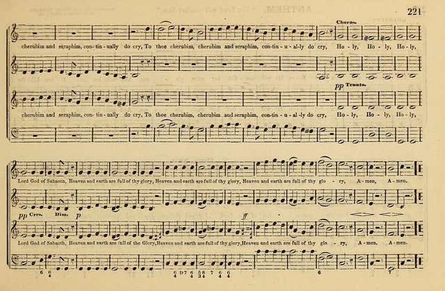 The Key-Stone Collection of Church Music: a complete collection of hymn tunes, anthems, psalms, chants, & c. to which is added the physiological system for training choirs and teaching singing schools page 221