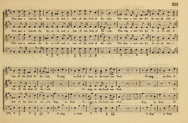 The Key-Stone Collection of Church Music: a complete collection of hymn tunes, anthems, psalms, chants, & c. to which is added the physiological system for training choirs and teaching singing schools page 233