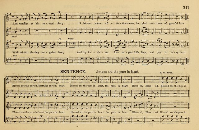 The Key-Stone Collection of Church Music: a complete collection of hymn tunes, anthems, psalms, chants, & c. to which is added the physiological system for training choirs and teaching singing schools page 247