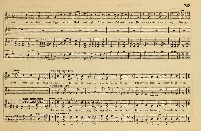 The Key-Stone Collection of Church Music: a complete collection of hymn tunes, anthems, psalms, chants, & c. to which is added the physiological system for training choirs and teaching singing schools page 253