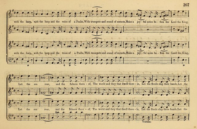 The Key-Stone Collection of Church Music: a complete collection of hymn tunes, anthems, psalms, chants, & c. to which is added the physiological system for training choirs and teaching singing schools page 267