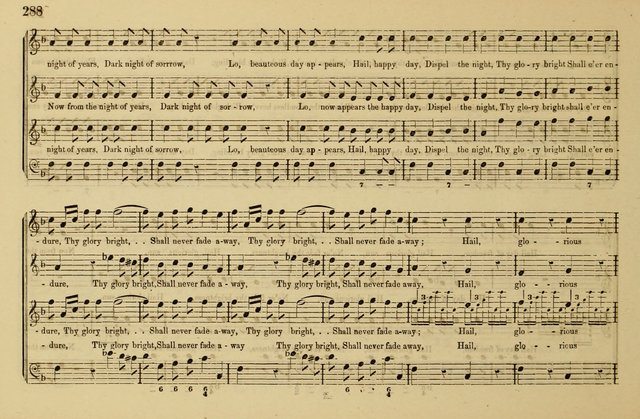 The Key-Stone Collection of Church Music: a complete collection of hymn tunes, anthems, psalms, chants, & c. to which is added the physiological system for training choirs and teaching singing schools page 288