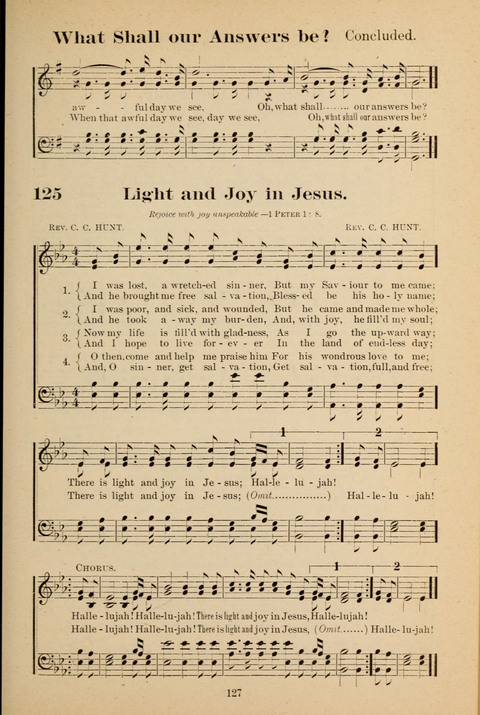 Kingdom of Song for the Sunday School page 125