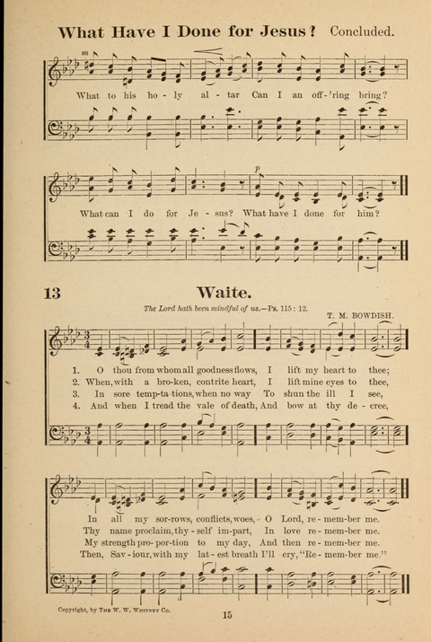 Kingdom of Song for the Sunday School page 13