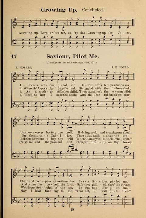 Kingdom of Song for the Sunday School page 47