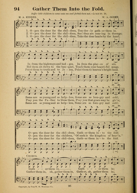 Kingdom of Song for the Sunday School page 94