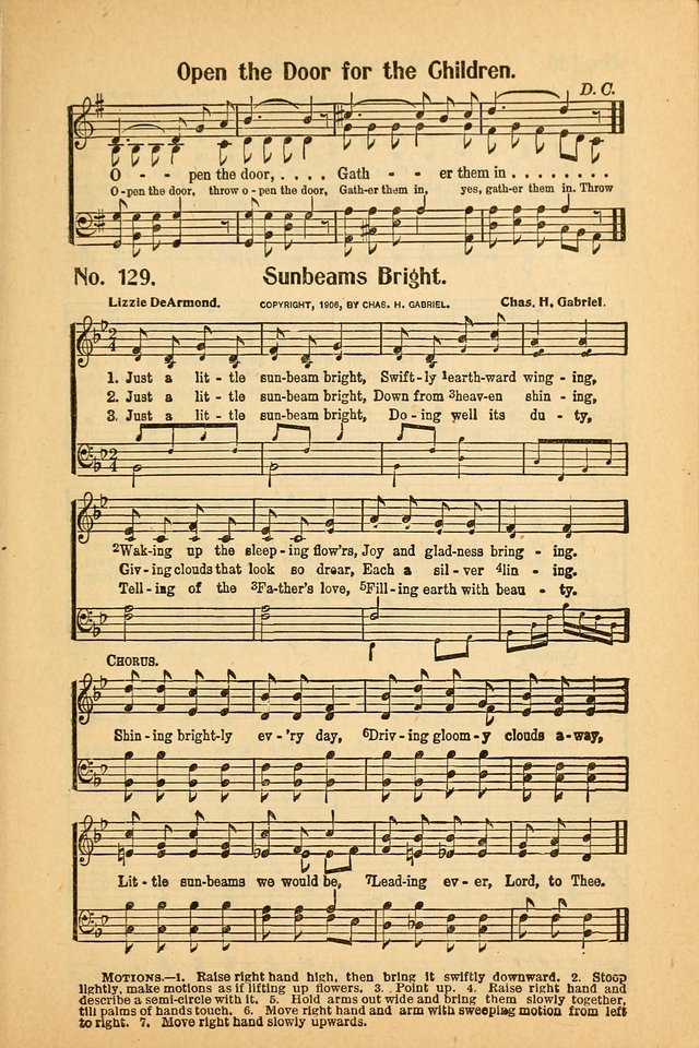 The King of Kings: a choice collection of gospel songs, standard hymns, choruses, children