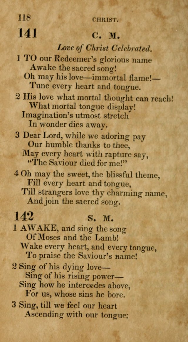 The Lyrica: a collection of psalms, hymns, and spiritual songs, adapted to general use page 118