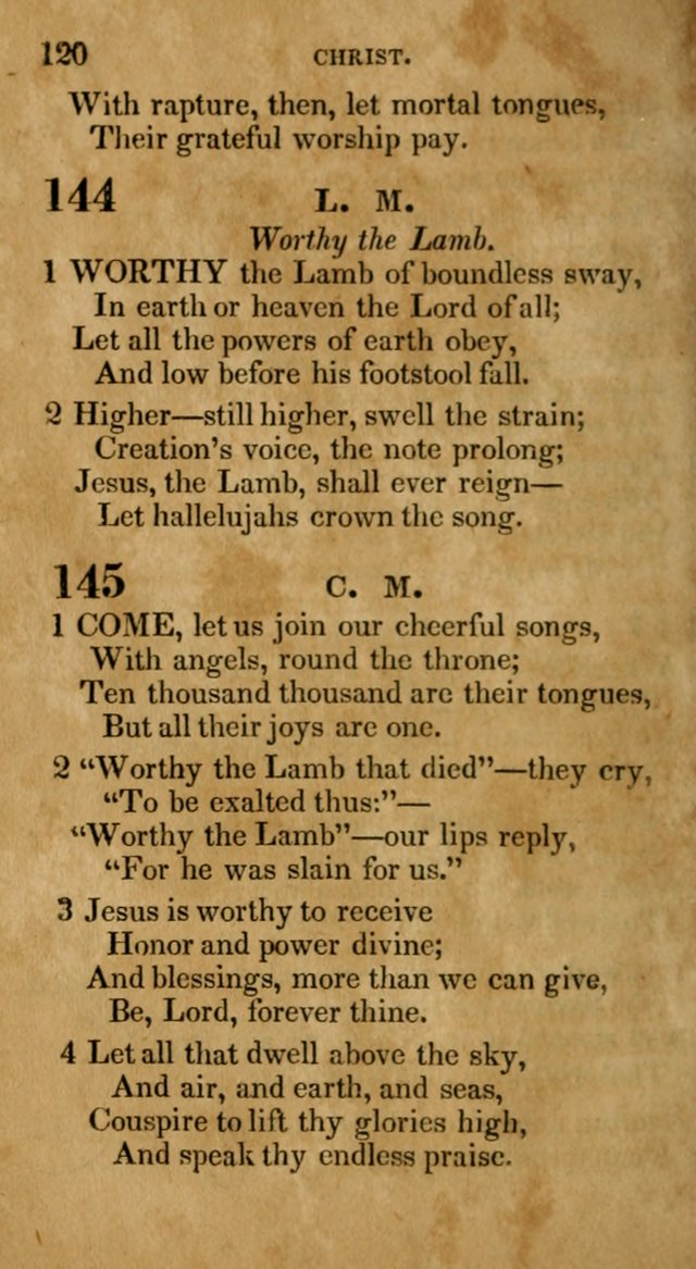 The Lyrica: a collection of psalms, hymns, and spiritual songs, adapted to general use page 120