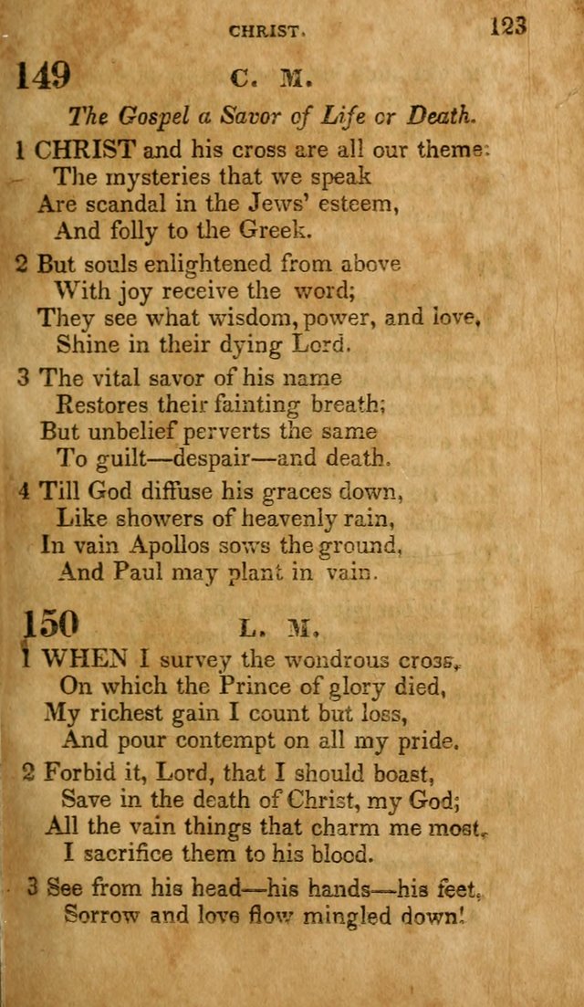 The Lyrica: a collection of psalms, hymns, and spiritual songs, adapted to general use page 123