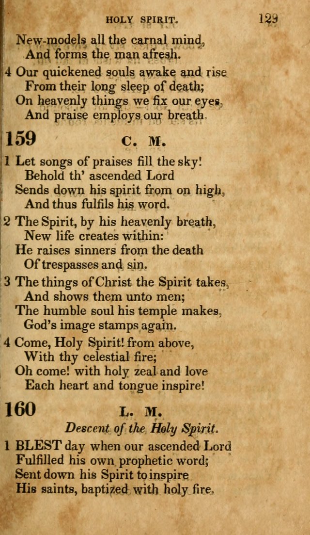 The Lyrica: a collection of psalms, hymns, and spiritual songs, adapted to general use page 129
