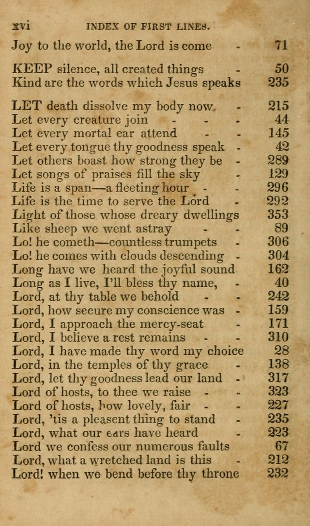 The Lyrica: a collection of psalms, hymns, and spiritual songs, adapted to general use page 16