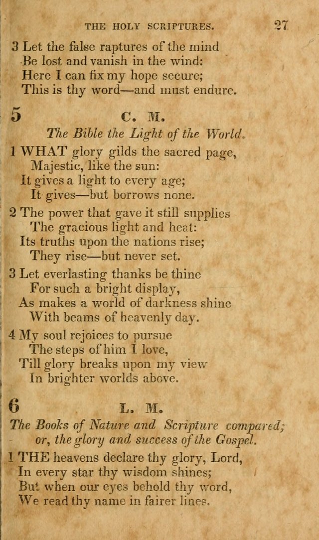 The Lyrica: a collection of psalms, hymns, and spiritual songs, adapted to general use page 27