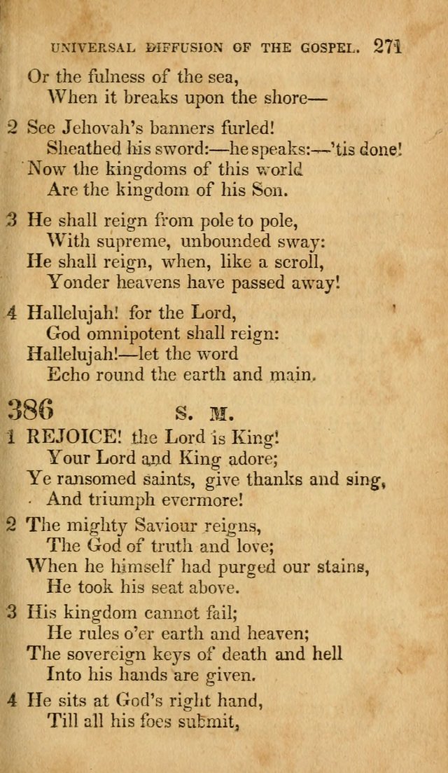 The Lyrica: a collection of psalms, hymns, and spiritual songs, adapted to general use page 271