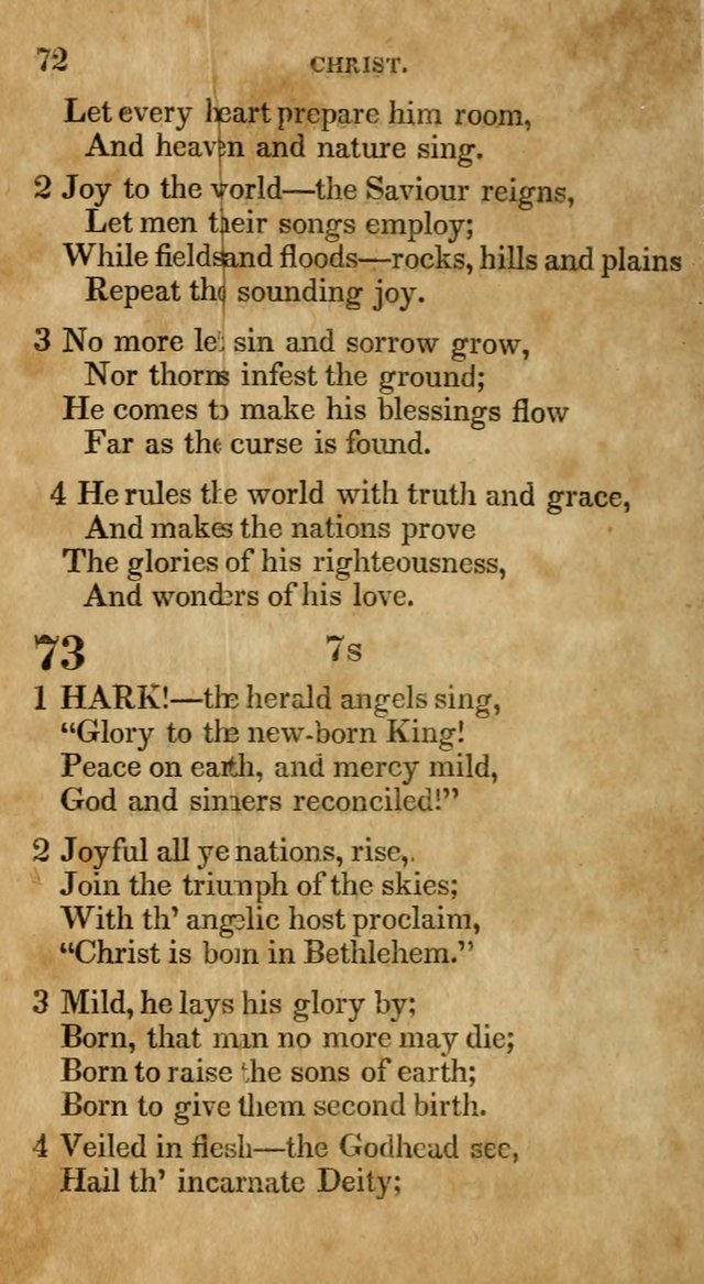 The Lyrica: a collection of psalms, hymns, and spiritual songs, adapted to general use page 72