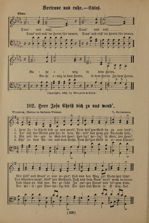 Lieder-Auswahl aus Himmels-Harfe page 35