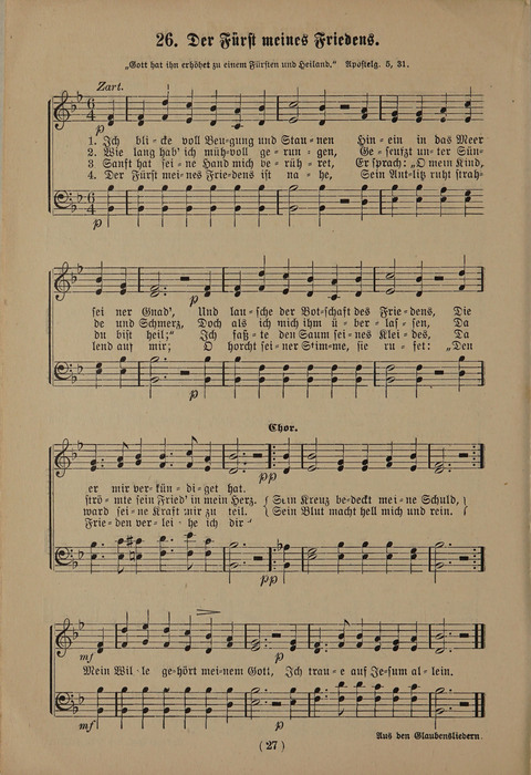 Lieder-Auswahl aus Himmels-Harfe page 9