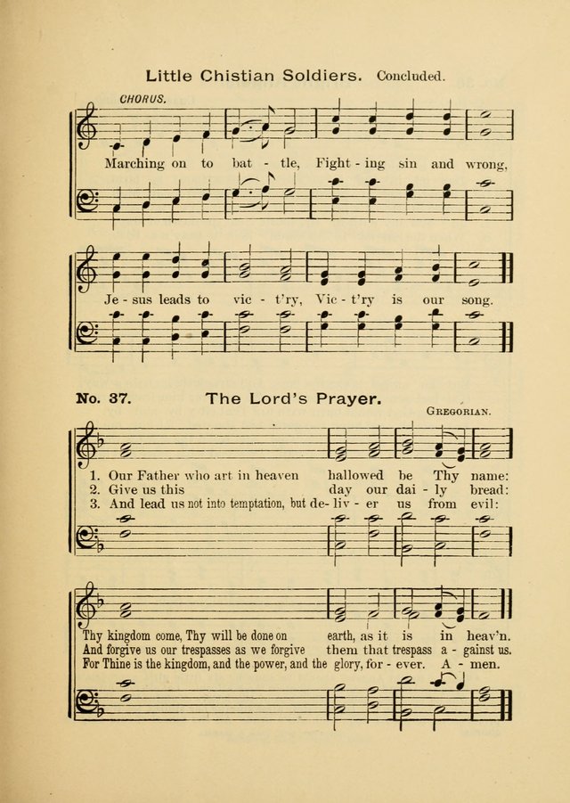 Little Branches: a collection of songs prepared especially for the primary and infant departments of the sunday school page 39