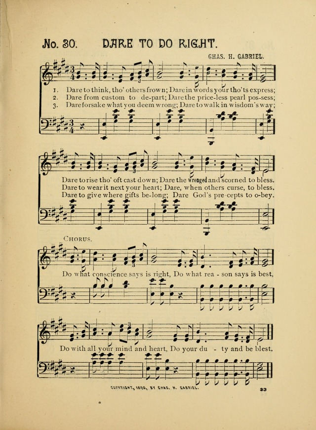 Little Branches No. 2: a collection of songs prepared especially for the primary and infant deparments of the sunday school page 33
