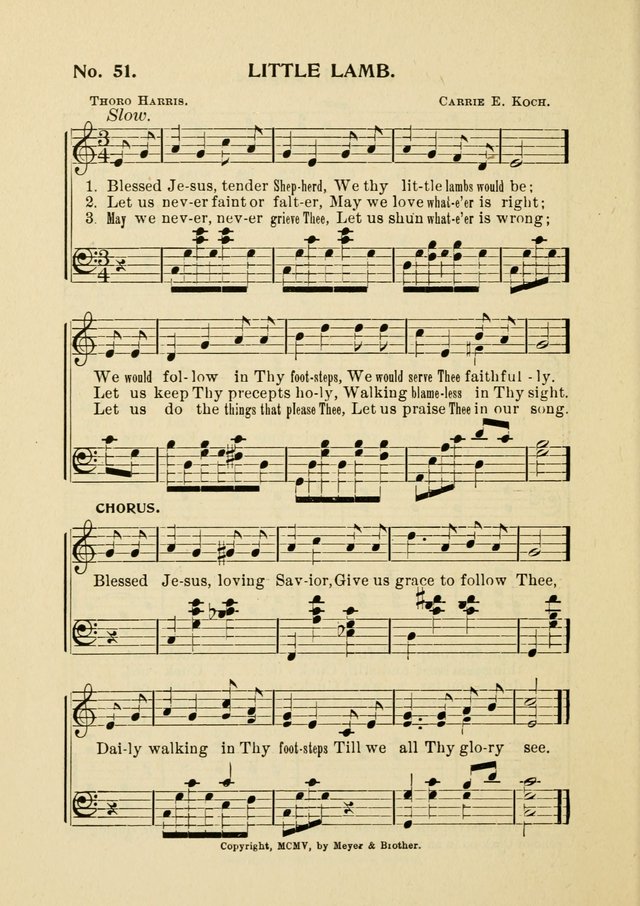 Little Branches No. 4: a collection of songs prepared especially for the primary and infant departments of the Sunday school page 74