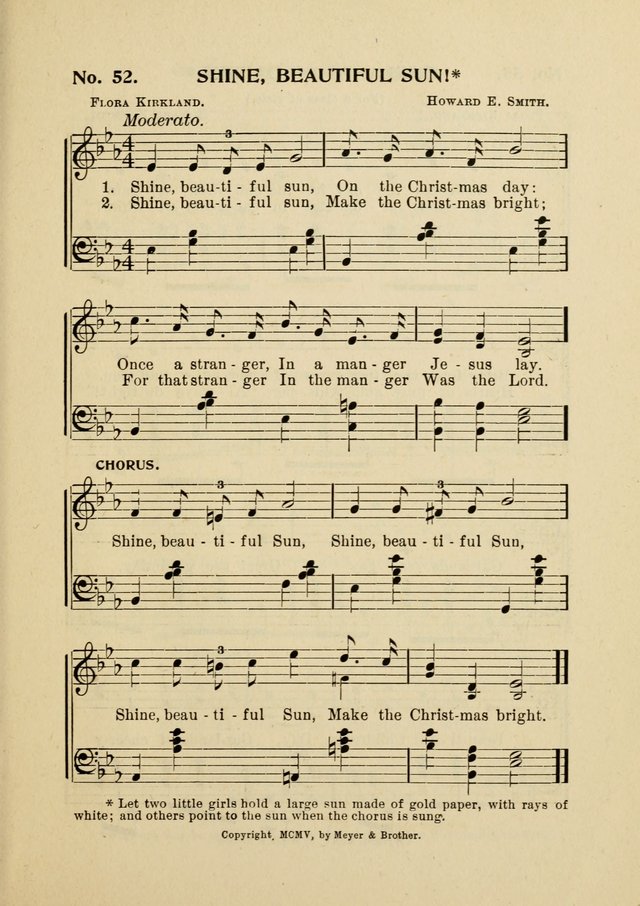 Little Branches No. 4: a collection of songs prepared especially for the primary and infant departments of the Sunday school page 75