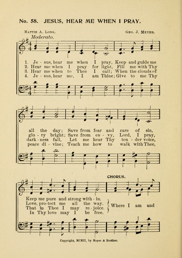 Little Branches No. 4: a collection of songs prepared especially for the primary and infant departments of the Sunday school page 86