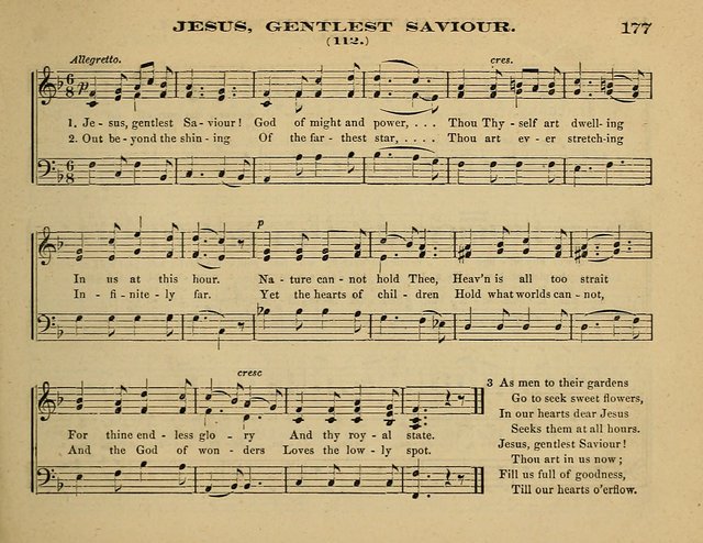 Laudis Corona: the new Sunday school hymn book, containing a collection of Catholic hymns, arranged for the principal seasons and festivals of the year page 177
