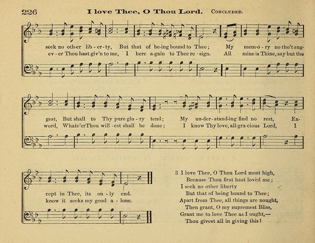 Laudis Corona: the new Sunday school hymn book, containing a collection of Catholic hymns, arranged for the principal seasons and festivals of the year page 226