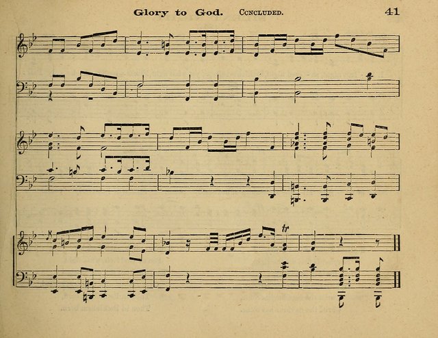 Laudis Corona: the new Sunday school hymn book, containing a collection of Catholic hymns, arranged for the principal seasons and festivals of the year page 41