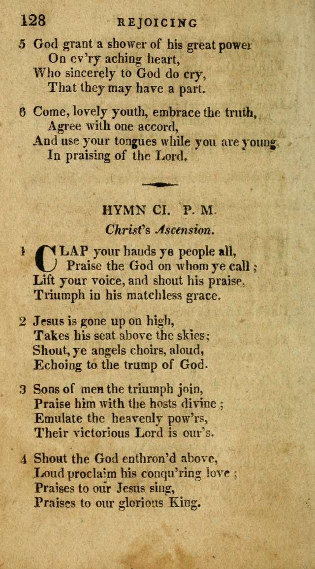 The Latest Collection of Original and Select Hymns and Spiritual Songs page 128