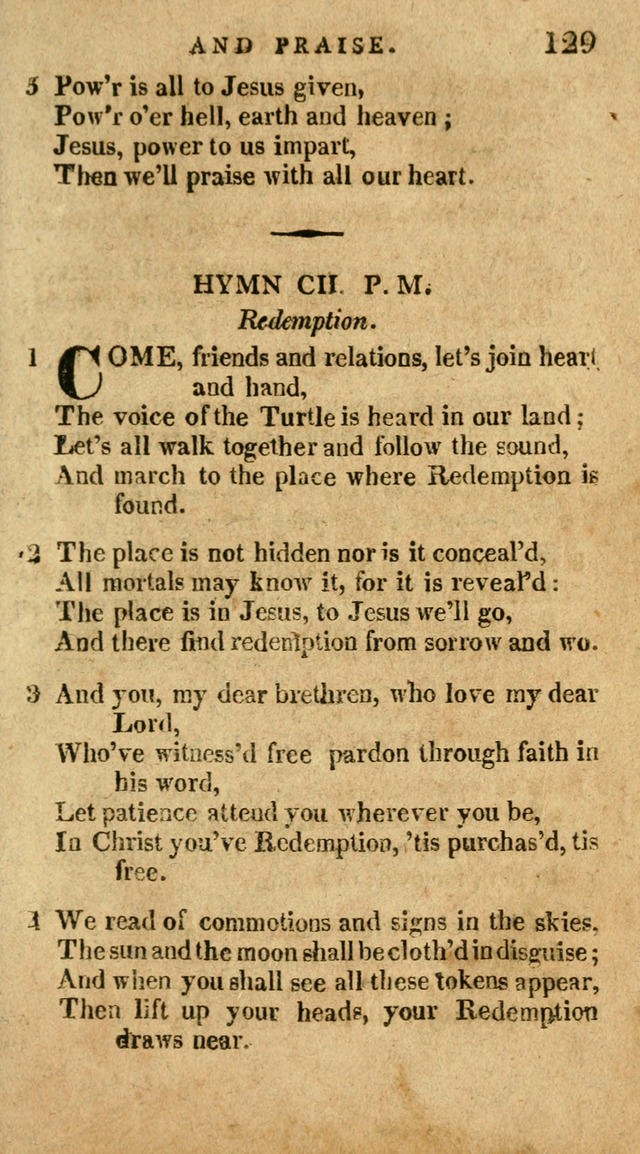The Latest Collection of Original and Select Hymns and Spiritual Songs page 129
