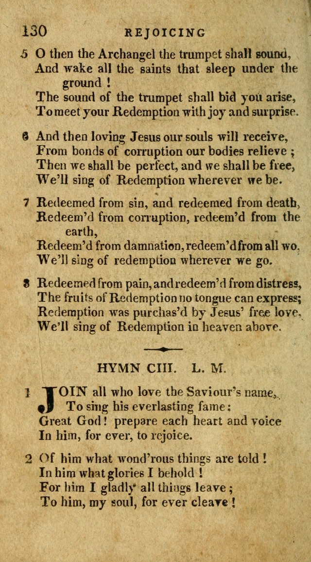 The Latest Collection of Original and Select Hymns and Spiritual Songs page 130