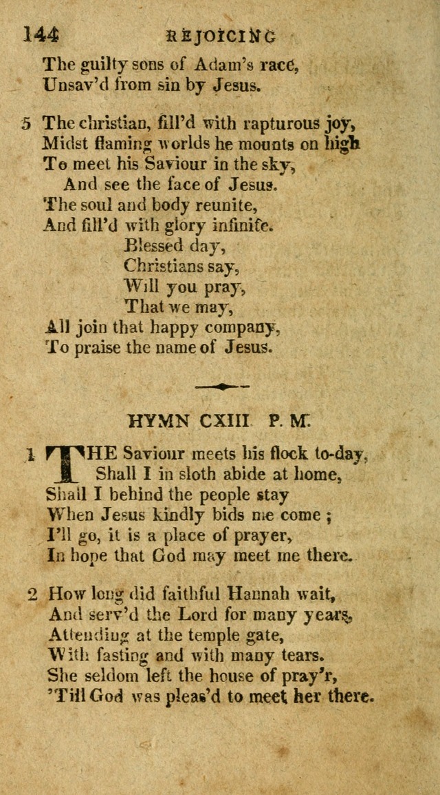 The Latest Collection of Original and Select Hymns and Spiritual Songs page 144