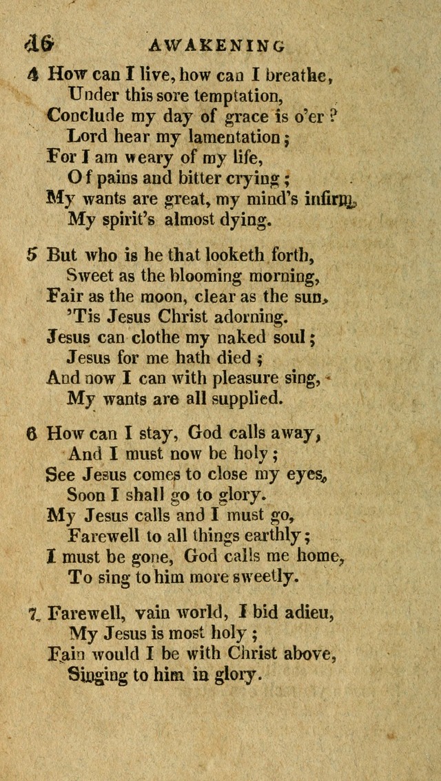 The Latest Collection of Original and Select Hymns and Spiritual Songs page 16