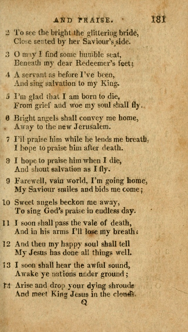 The Latest Collection of Original and Select Hymns and Spiritual Songs page 181