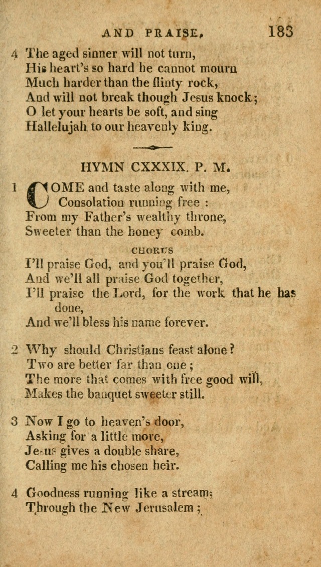 The Latest Collection of Original and Select Hymns and Spiritual Songs page 183