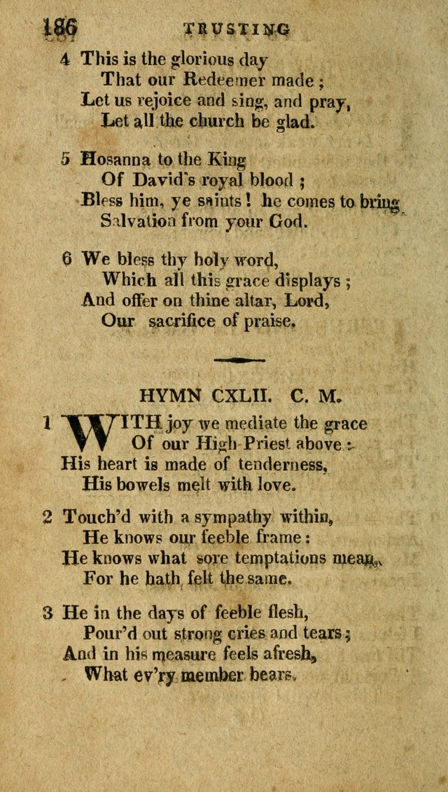 The Latest Collection of Original and Select Hymns and Spiritual Songs page 186