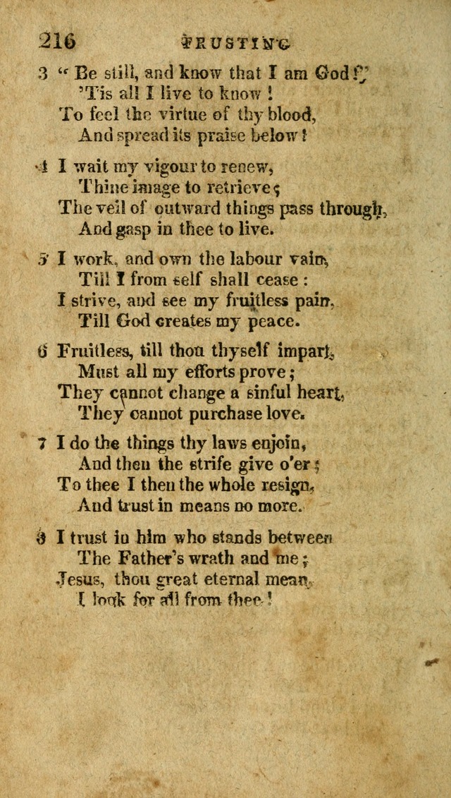 The Latest Collection of Original and Select Hymns and Spiritual Songs page 216