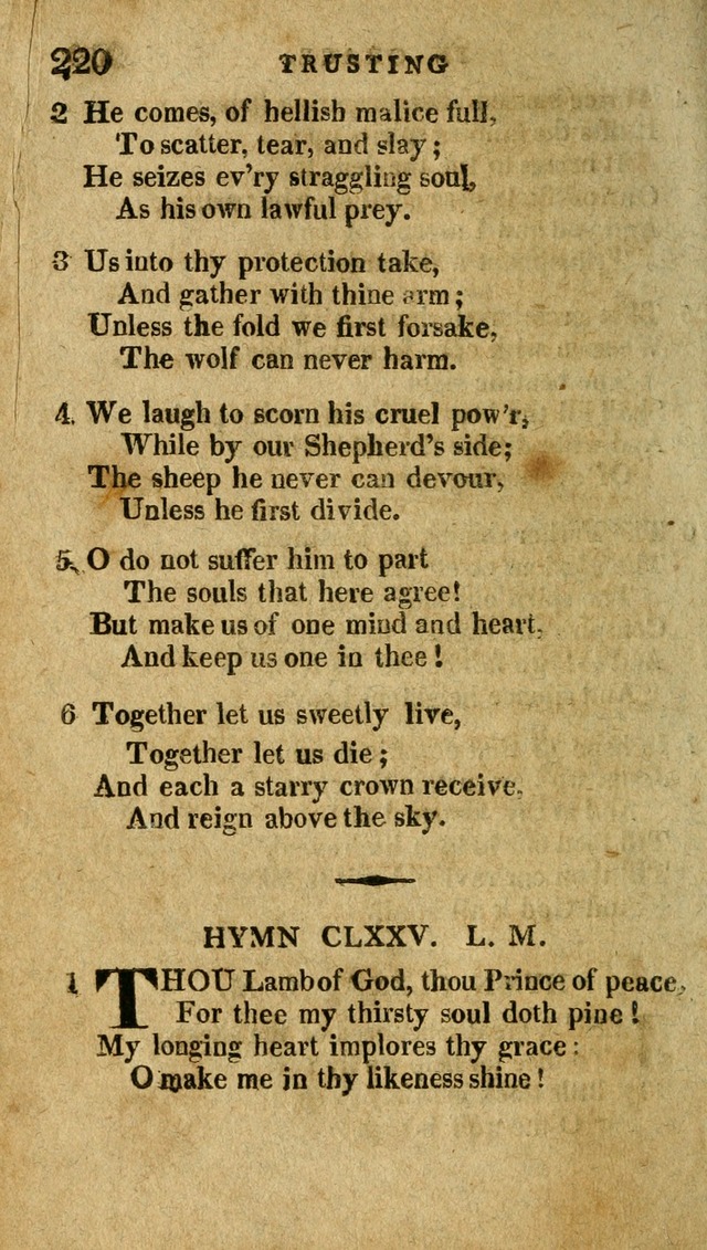 The Latest Collection of Original and Select Hymns and Spiritual Songs page 220